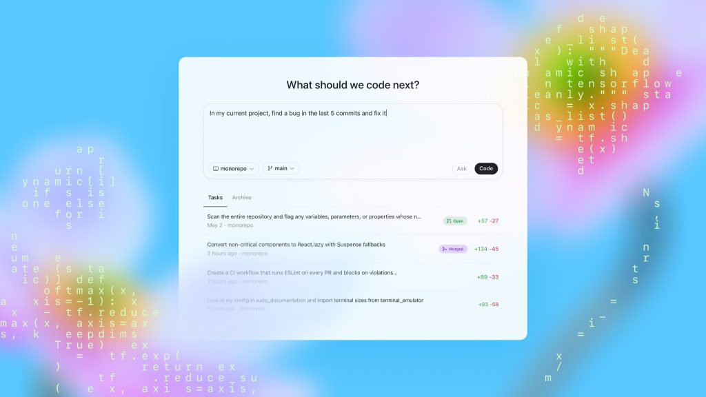 ChatGPT ora programma da solo: OpenAI lancia l’agente Codex