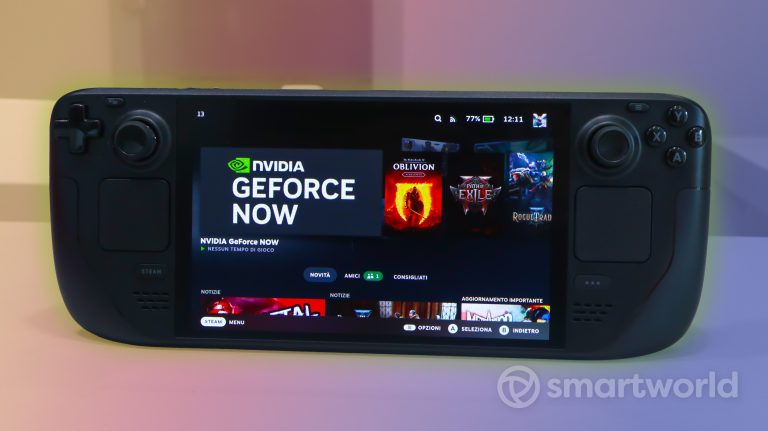 Steam Deck come non l’avete mai vista: con GeForce NOW gira tutto, anche i giochi più pesanti