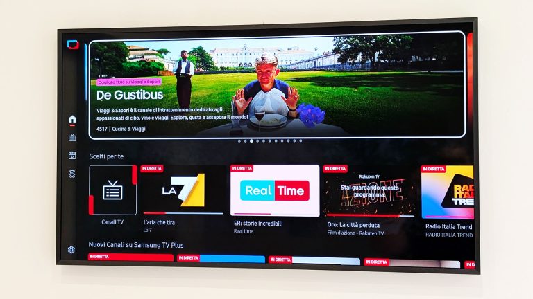 Samsung regala nuovi canali TV gratis: cucina, motori, news e golf per tutti