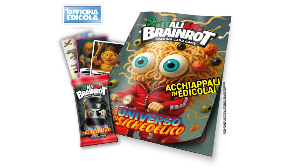 Italian Brainrot di Skifidol arriva in edicola: le carte da collezione ispirate ai meme virali