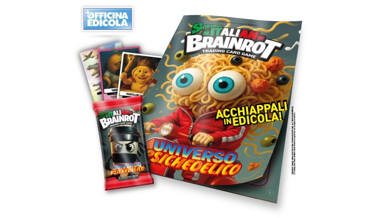 Italian Brainrot di Skifidol arriva in edicola: le carte da collezione ispirate ai meme virali