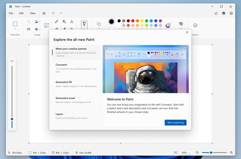 Paint, Blocco note e Strumento di cattura si evolvono: ecco le novità AI su Windows 11