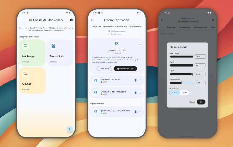Con Google Edge Gallery puoi usare l'IA sul tuo smartphone anche senza internet: privacy e velocità garantite!