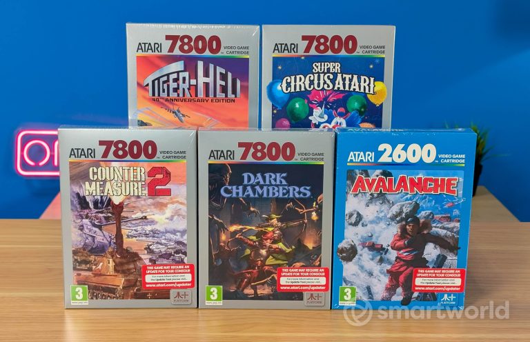 Il ritorno della cartuccia: Atari lancia cinque giochi inediti per 2600 e 7800