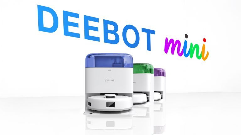Il nuovo robot aspirapolvere DEEBOT mini batte qualsiasi record di compattezza