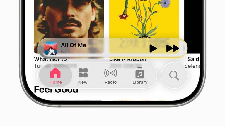 Il Liquid Glass di Apple torna indietro nell'ultima beta di iOS