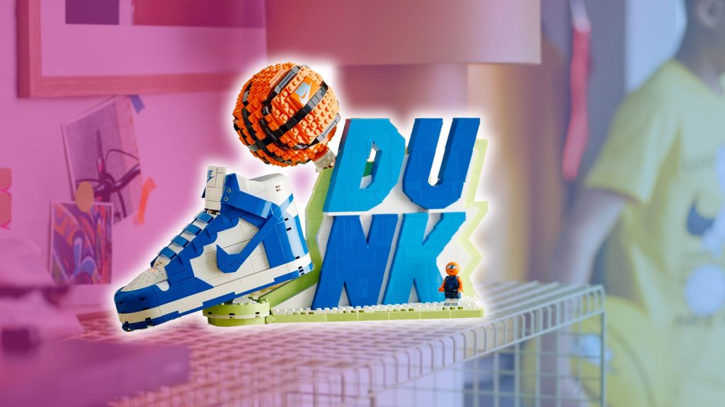 Una sneaker fuori dagli schemi: LEGO® reinterpreta la Nike Dunk in mattoncini e fa il tutto esaurito