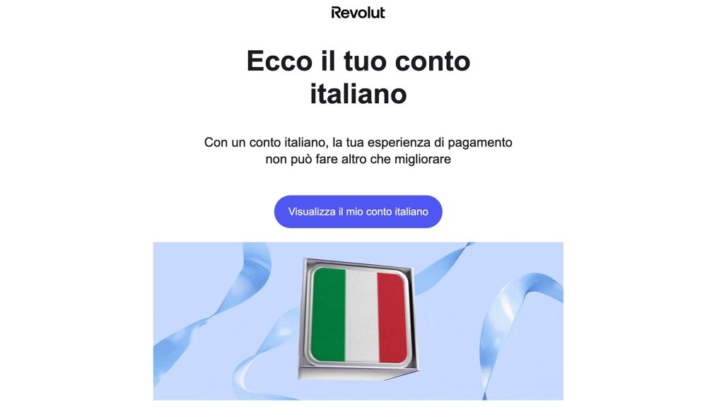 Revolut con IBAN italiano: via libera al passaggio per tutti i clienti, controllate l'app!