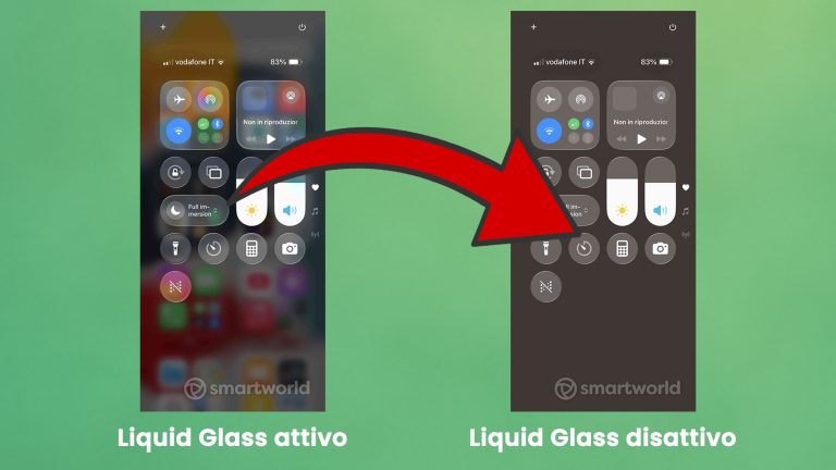 Non ti piace il Liquid Glass di iOS 26? Disattiva la trasparenza in poche semplici mosse