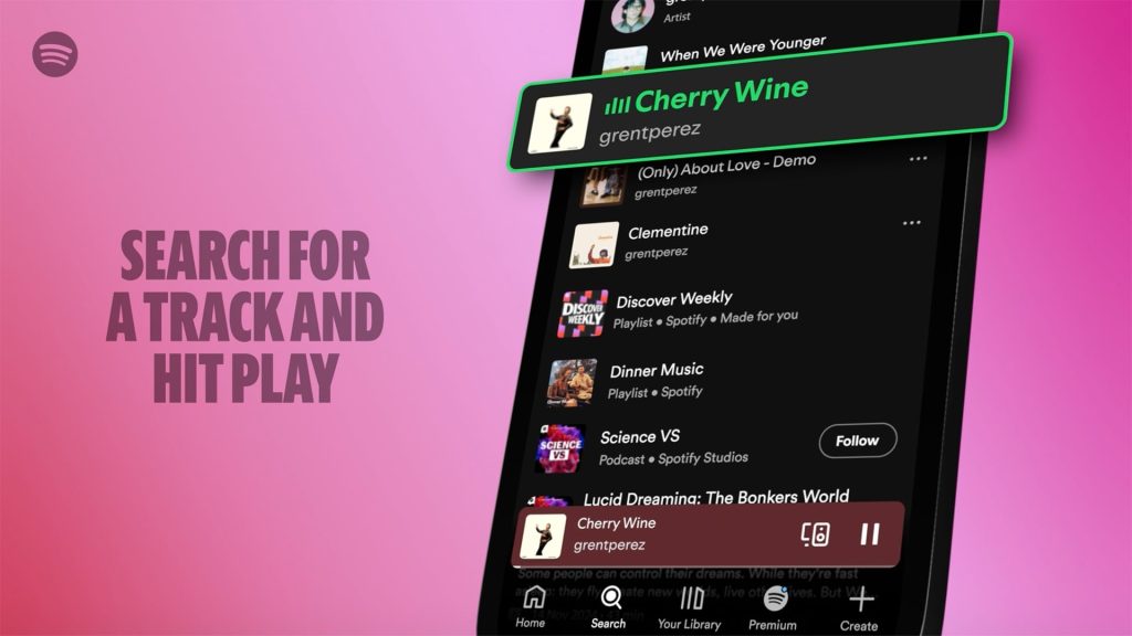 Spotify free rimuove la sua limitazione più fastidiosa: ora possiamo scegliere quale brano ascoltare!